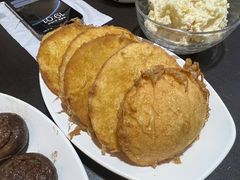 鸡蛋炸馒头-炙热童年·老北京炙子烤肉(南锣鼓巷店)