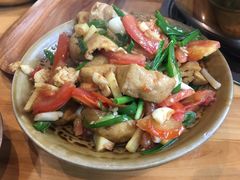 农家炒豆腐-苗阿哥