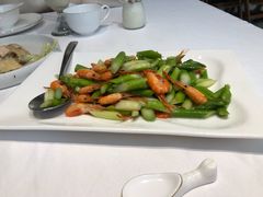 芦笋炒河虾-道道鲜·崇明私房菜(五角场店)
