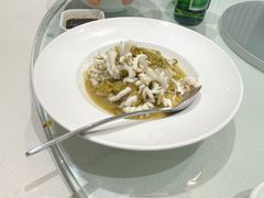 雪菜炒墨鱼-钱塘花园·宁波菜