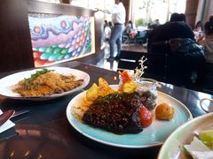 努布拉岛蒜香黑椒烤猪肋排-哈蒙德餐厅