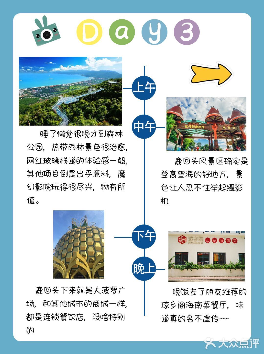 4天3晚详细三亚旅游攻略|景点美食交通指南