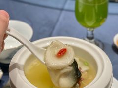 5J火腿灼黑金鲍-杭州西湖柳莺里酒店·闻莺厅