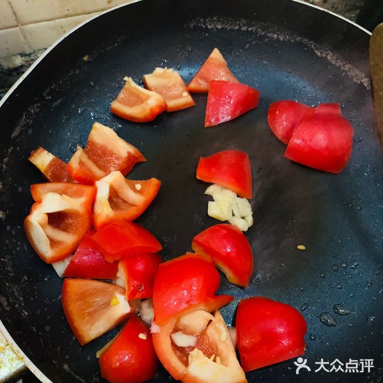 在北京的第一次尝试-彩椒炒鱿鱼