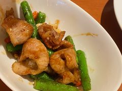 杭椒野菌炒爽肉-杭州JW万豪酒店-万豪中餐厅