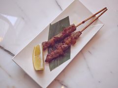 【下午茶】沙爹牛肉串-杭州久泰饭店·摩卡花园