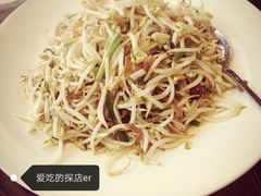 韭菜豆芽炒肉-福来齐·鲁菜海鲜·渔家菜(朝阳街分店)