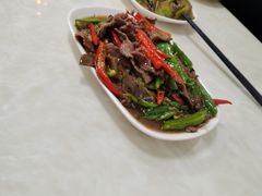 指天椒炒牛肉-好好滋味茶餐厅
