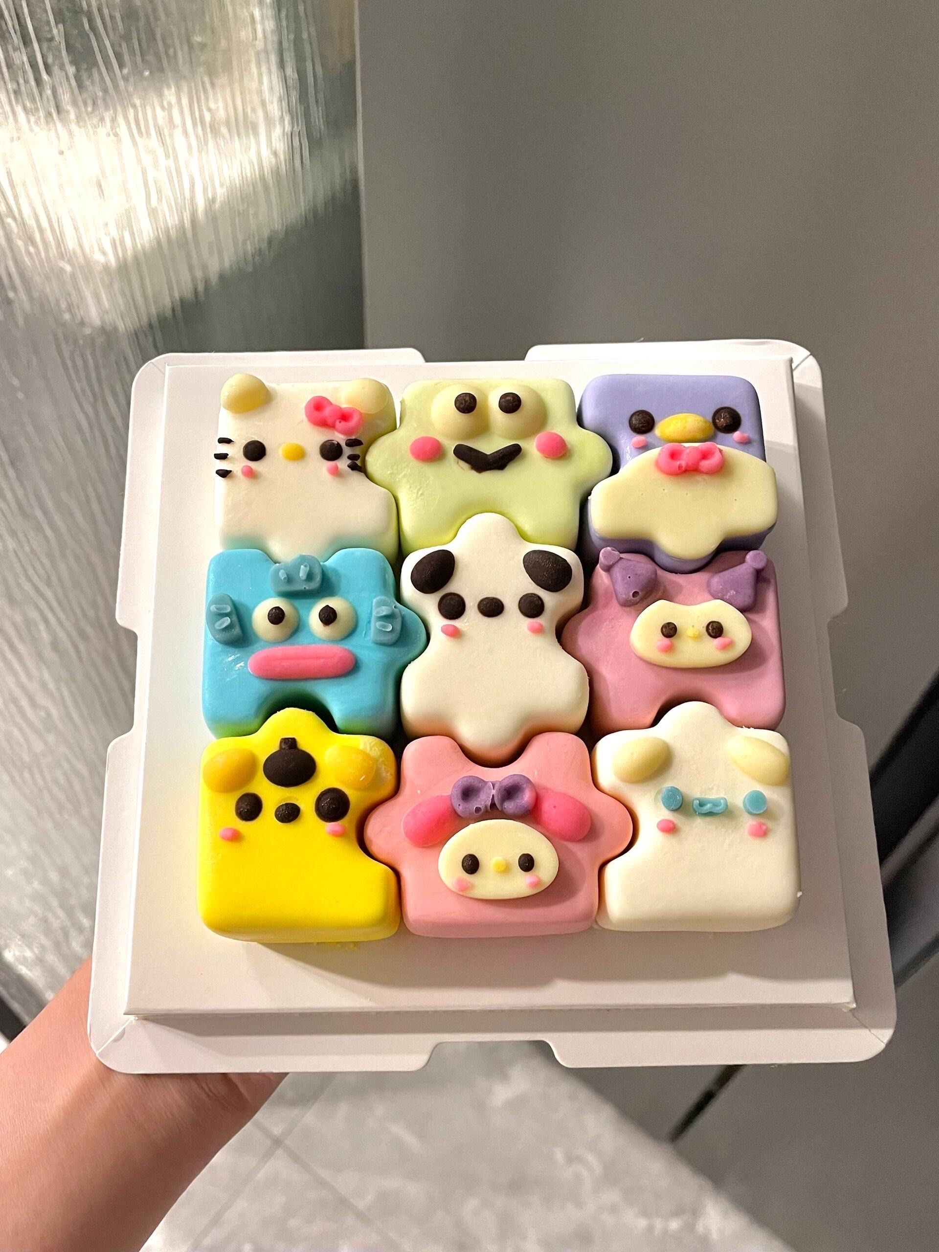 三丽欧的拼图慕斯蛋糕??超级可爱哦不仅能吃还能玩