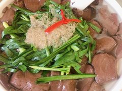 姜茸韭菜浸猪红-顺德人家食府(黄金广场店)