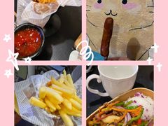 美式大薯条-猫小院猫主题咖啡厅(北锣店)