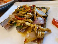紫苏炒圣子-大门水乡·顺德菜