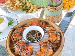 -七的湖·晚芳亭·阳澄湖农家菜·大闸蟹(莲花岛店)