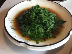 清炒酒香金花菜-翠山·映月湖景餐厅(映月湖公园店)