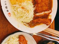 芝士猪排黄米饭-金龙咖喱
