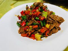 小炒黄牛肉-老街鱼嘴巴(坡子街老店)