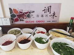 自助调料区-丰尔粥食·粥底火锅·桑拿鸡(大良总店)