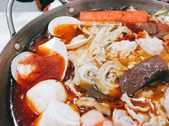 麻辣鸭血大肠锅-张妈台式锅烧(深大店)