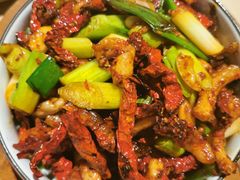 宫爆板筋-山石榴·贵州菜(丰盛里店)