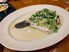 顺德姜蓉蒸笋壳鱼-广州富力君悦大酒店空中花园