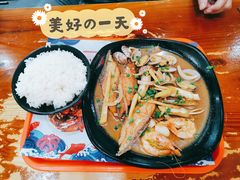 带鱼海鲜套餐饭-台州老六海鲜面馆(上南总店)