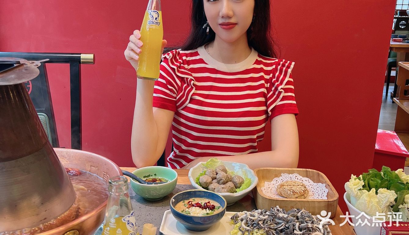 海岸城的京直门铜锅涮肉🉑️香