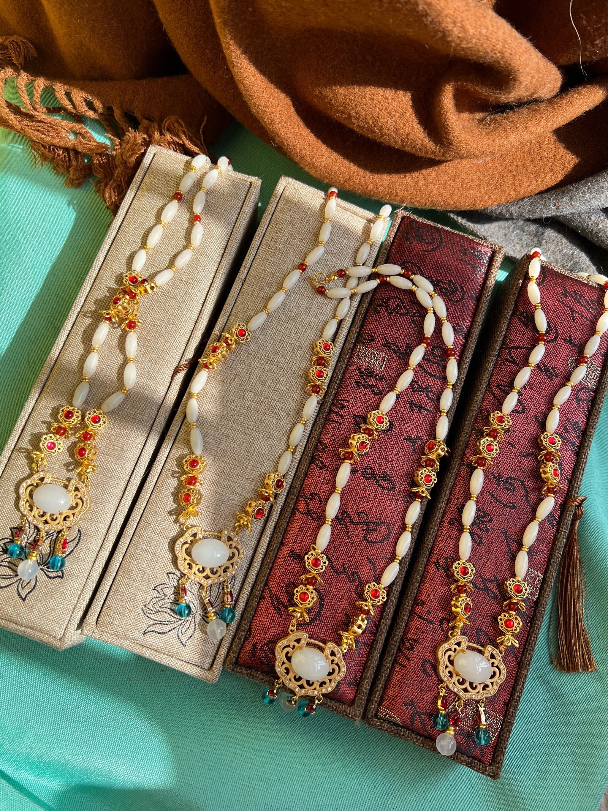 国色芳华这款璎珞火了!