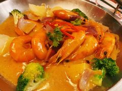 暖锅咖喱虾-新白鹿餐厅(爱琴海购物中心店)