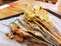 -二红烧烤排骨串(麦岛店)