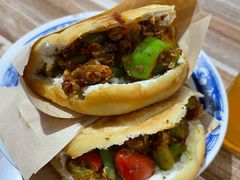 孜然夹馍-老字号杨坡红油米线腊汁肉夹馍(东四道巷店)