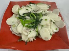 鸡毛菜炒年糕-新川饮食(新川小区店)
