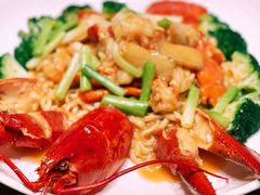 葱姜龙虾面-文兴酒家(晶品店)