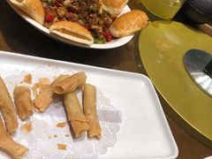 辣椒炒肉-冠州宴·海鲜烤鸭民间菜(冠县店)