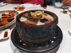砂锅自制黑豆腐-富淳饭店(陆家嘴保利广场店)
