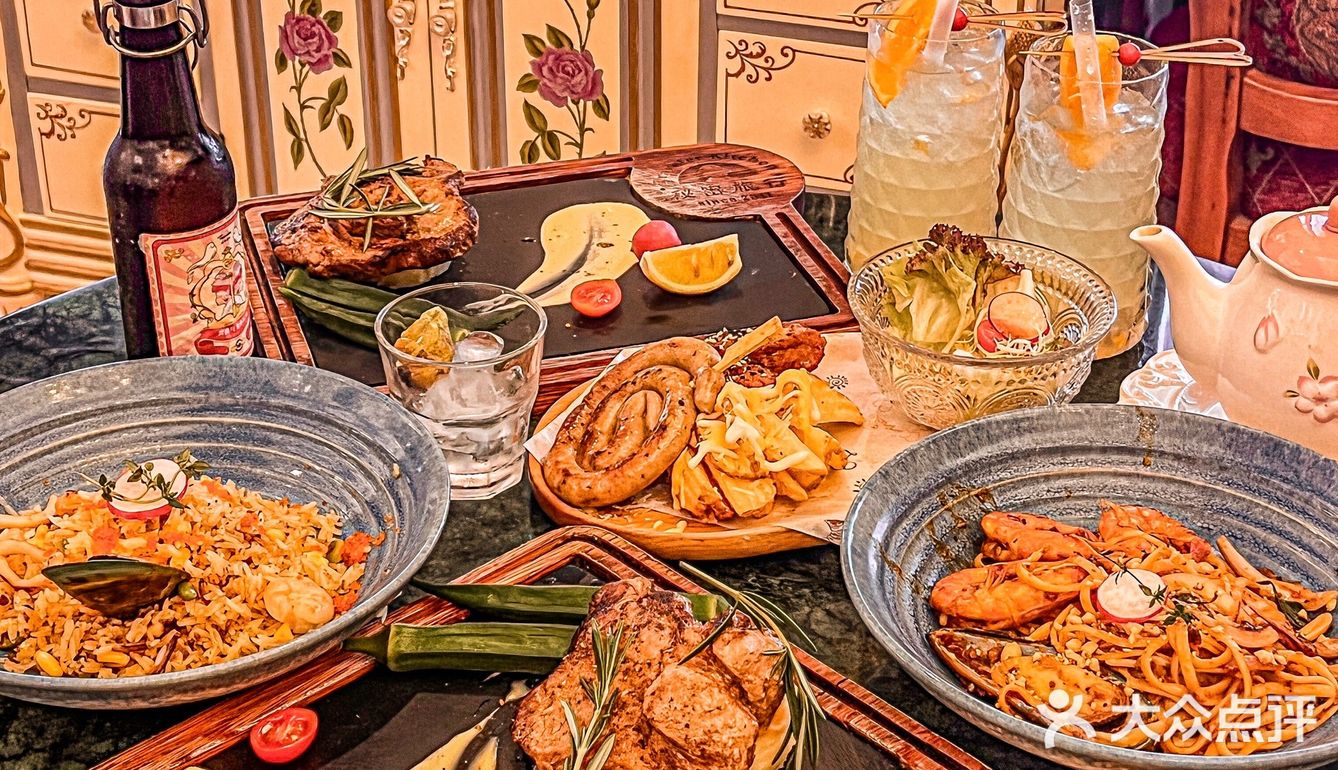 纪念日约会餐厅🍴童话里的法式复古风超好拍📷