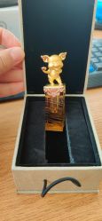 点击看大图 -慧婴轩婴儿理胎发胎毛笔胎毛画手足印(通州店)