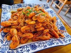油爆河虾-洞天食府(北大街店)