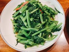 虾酱炒空心菜-荷花泰菜(东方新天地店)
