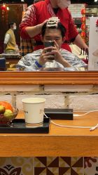点击看大图 -T.1 hair salon烫染接发
