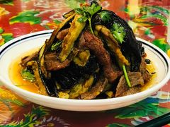 山茄护心肉-闯关东东北农家菜(崂山石老人店)