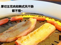 厚切黑猪五花肉-朴太院·烤肉万岁·创意首尔料理(中联广场店)
