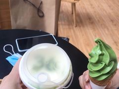 -36抹茶·千层与鲜果茶(欢乐海岸店)