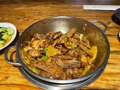 主打的干锅鸭头-安诚居干锅鸭头(八角店)
