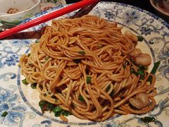 葱油三虾拌面-老头儿油爆虾·知味杭州(爱琴海购物中心)
