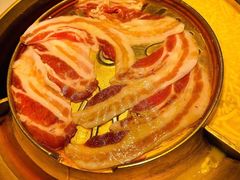 秘制黑猪五花-猪啊牛呀羊啊铜盘烤肉(正大广场店)