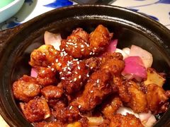 蒜香蜜汁排骨-绿茶餐厅(布吉万象汇店)