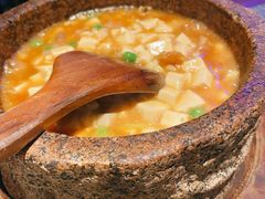 石锅鸡汤豆腐-绿茶餐厅(松江万达店)