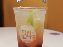 嘿黑加仑气泡饮-炖物24章·顺时轻养茶(杭州大厦店)