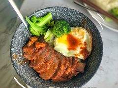 灵魂咸蛋黄叉烧饭-新荔园茶餐厅(荔湾区府宿舍大院店)