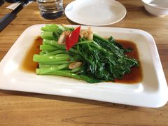 白灼菜心-東舍食唐精品陕菜馆
